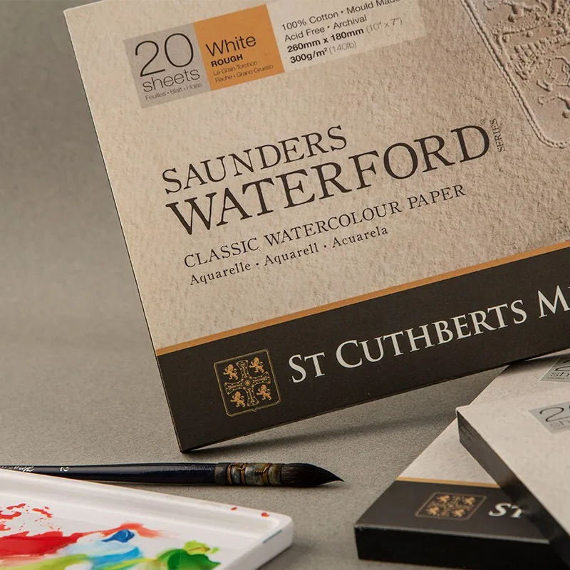 Cena Waterford Classic Akwarela Pad Papier Akwarelowy Biały 230*310mm 300gsm 100% Bawełna 20 Arkuszy Dostaw Sztuki Dla Artystów Cena Waterford Classic Akwarela Pad Papier Akwarelowy Biały 230*310mm 300gsm 100% Bawełna 20 Arkuszy Dostaw Sztuki Dla Artystów