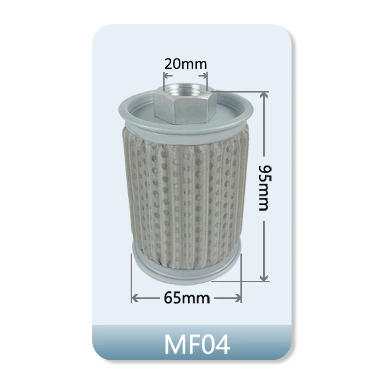 

MF04 20 мм металлический сетчатый воздушный фильтр для фильтрации пыли в промышленном вентиляторе вихревой насос