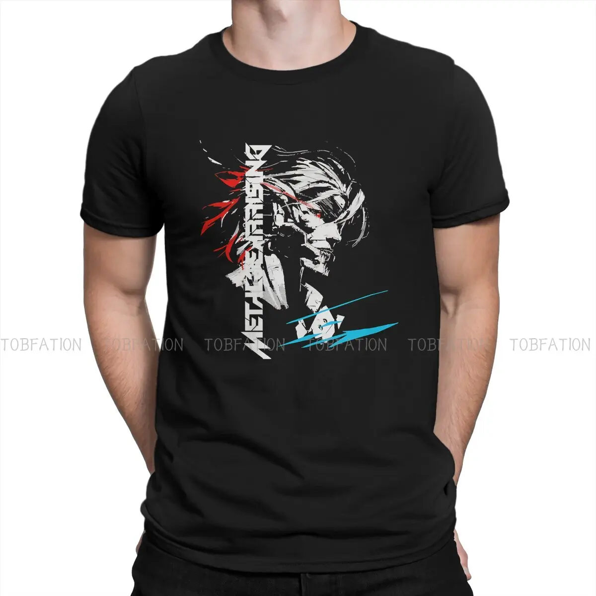 

Metal Gear Solid Game Original TShirts Rising Inverted Classic Print Homme T Shirt New Trend Clothing Size S-6XL