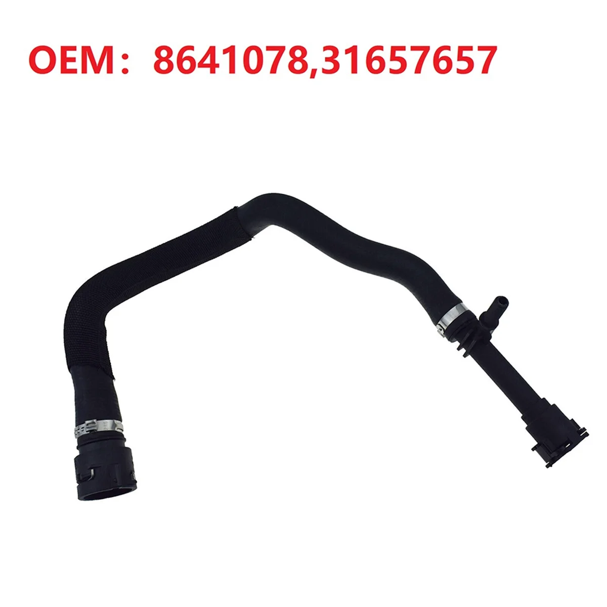 8641078 ниже шланг для охлаждающей жидкости Volvo S60 S80 V60 XC60 31657657