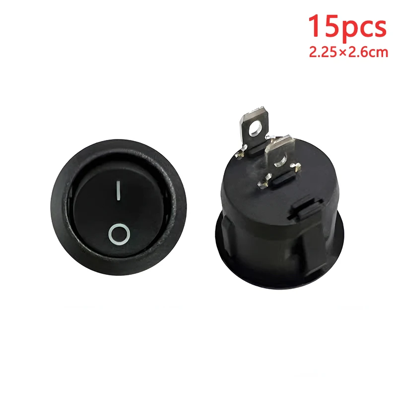 

Кулисные переключатели KCD1 15 шт., красный/белый/черный