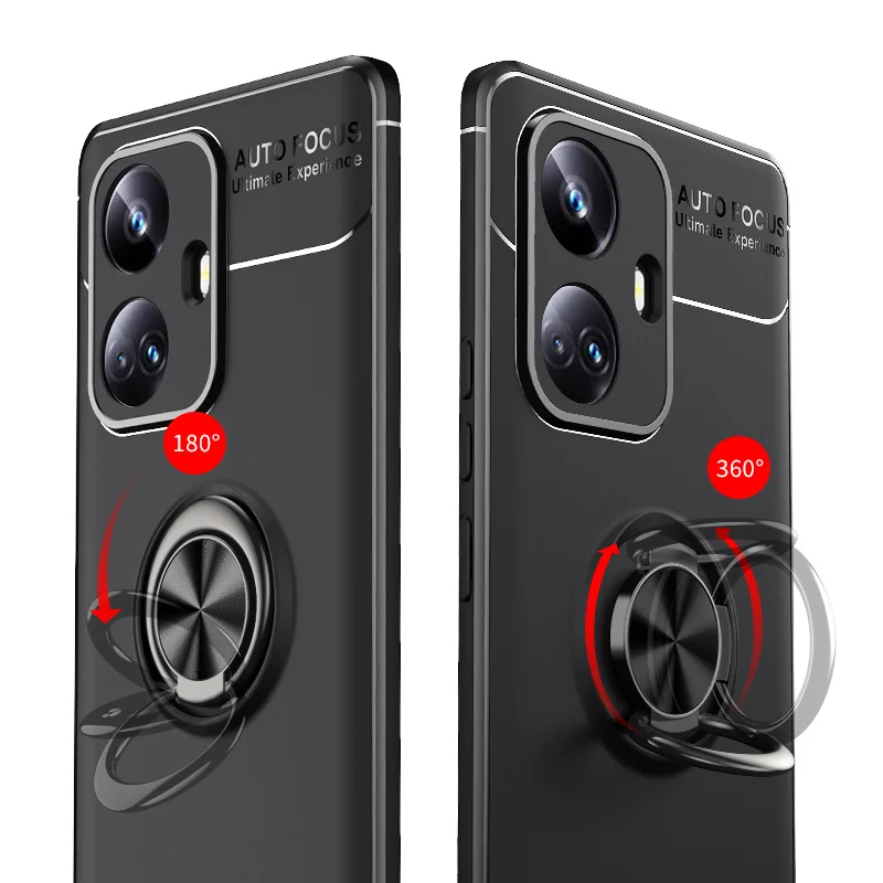 For Realme 10 Pro Plus Case for Realme 10 Pro Plus Cover Funda Shell Megnet Stand Soft Phone Bumper For Realme 10 Pro Plus