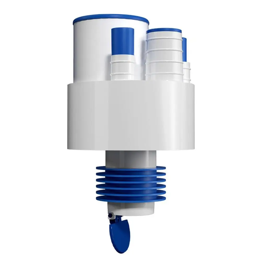 

Адаптер сливной трубы для раковины с защитой от запаха, уплотнительное кольцо, многофункциональный разъем для водопроводной трубы для посудомоечной машины, аккуратное соединение дренажной трубы