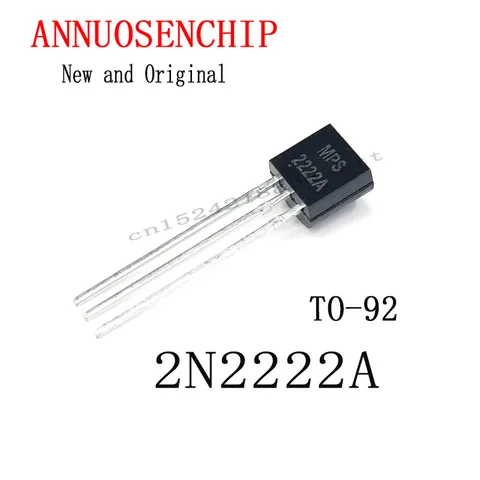 Транзисторы 2N2222 TO-92 ANNUOSENCHIP 100 шт