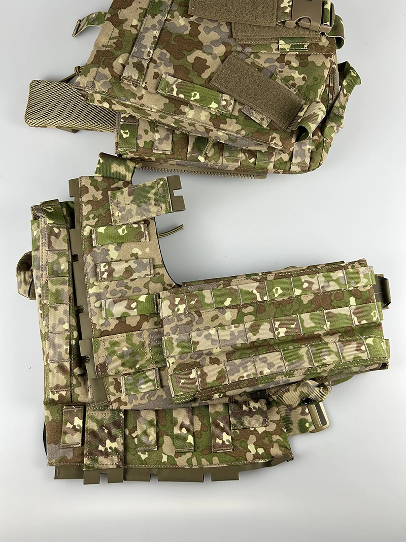 CP Style IRR Инфракрасный тактический жилет CPC PLATE CARRIER цвета FG / Flecktarn German Multitarn
