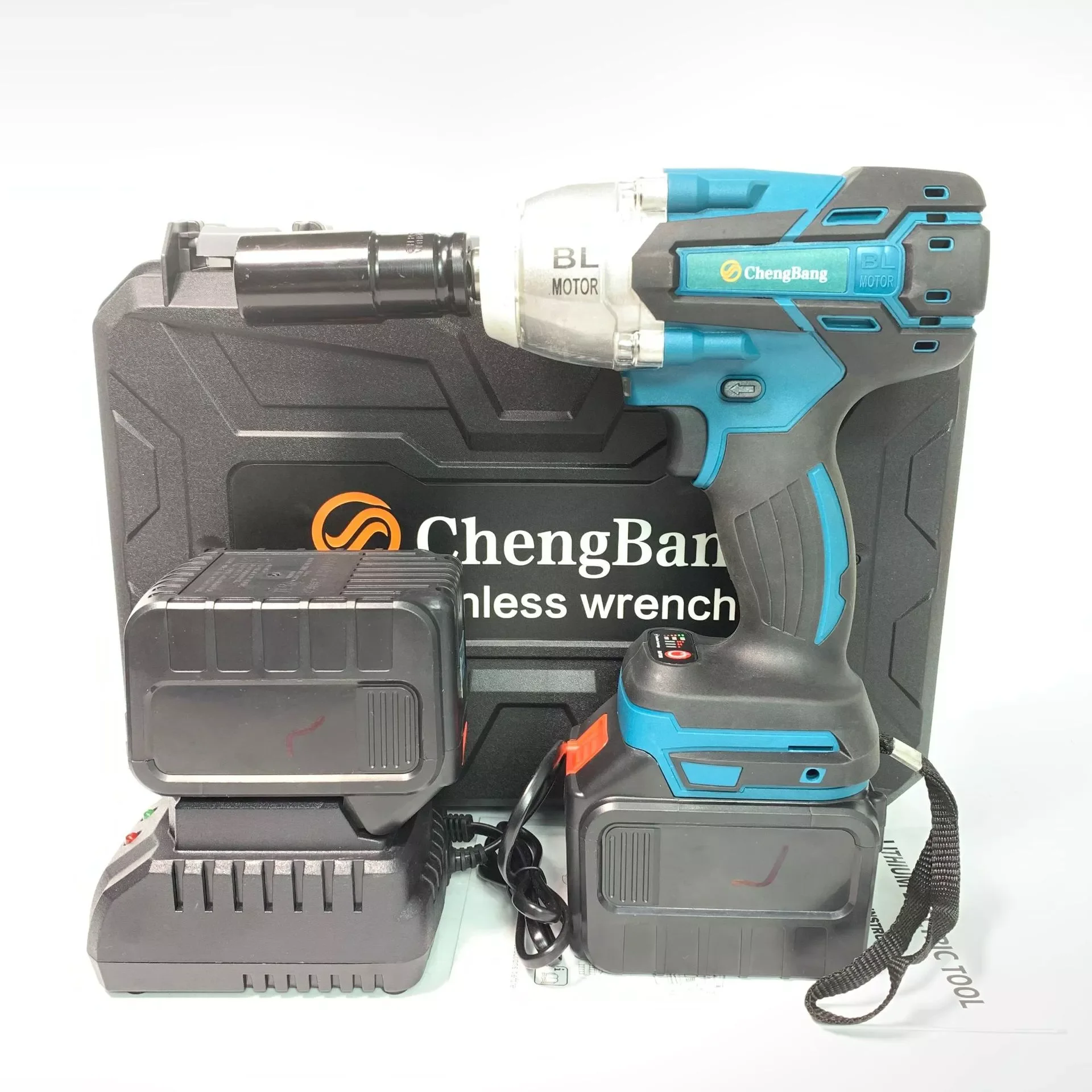 

NEW2023 lithium brushless wrench high torque high-power rechargeable wind cannon