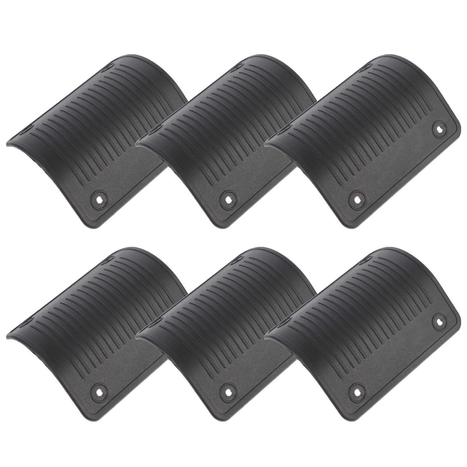 

6 шт., пластиковые защитные уголки от царапин