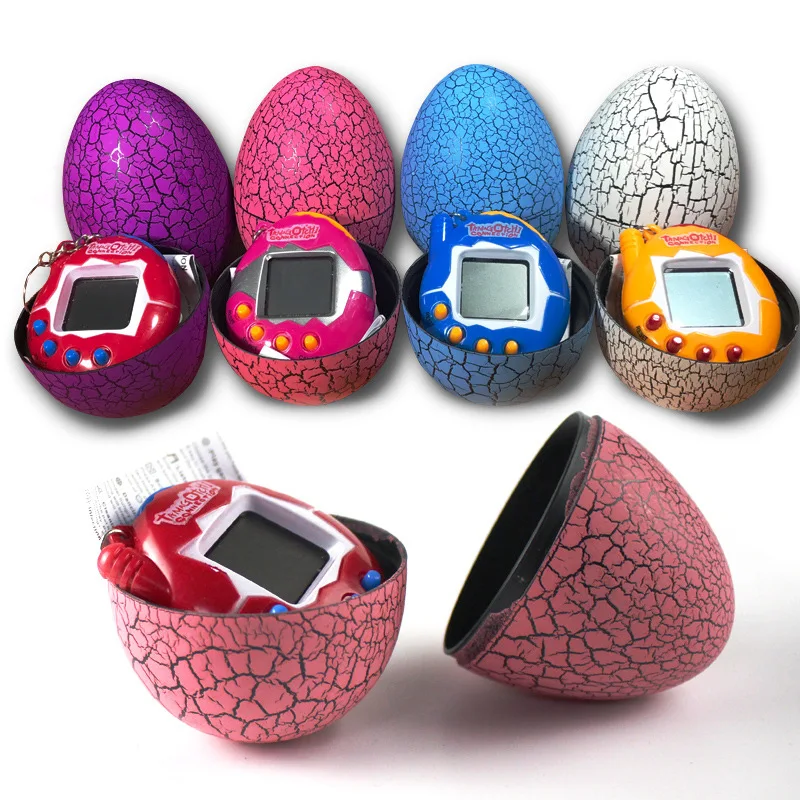 

Broken Egg Pet Machine Tumbler Dinosaur Egg Multi-colors Game Toy Tamagotchis Digital Electronic E-Pet Christmas Gift Game 2022
