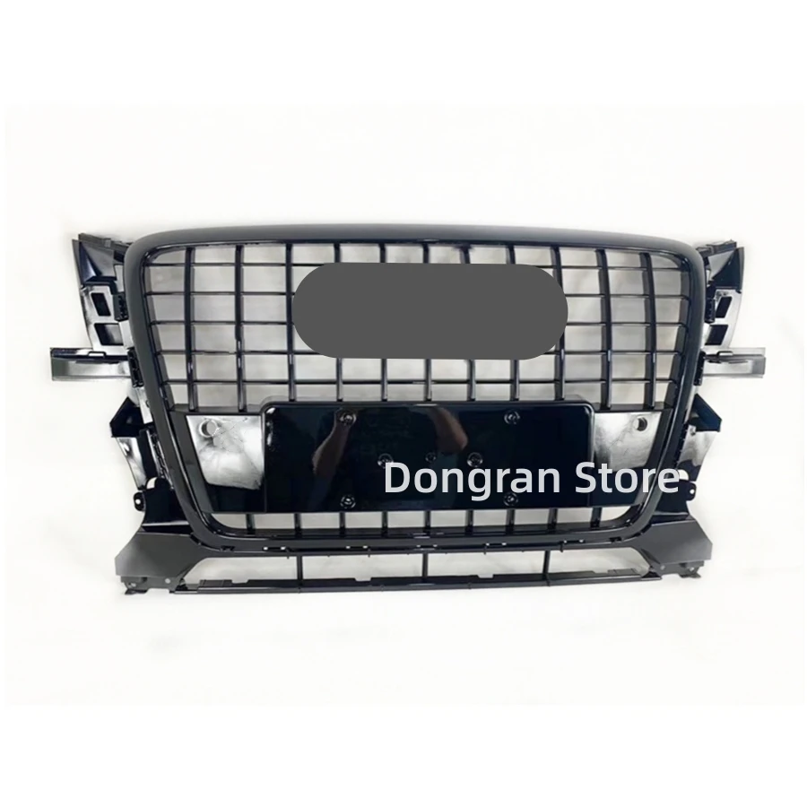 

Для SQ5 стиль передний бампер сетка капота гриль решетка глянцевая черная универсальная для Audi Q5 ABS бампер Гриль 2009 2010 2011