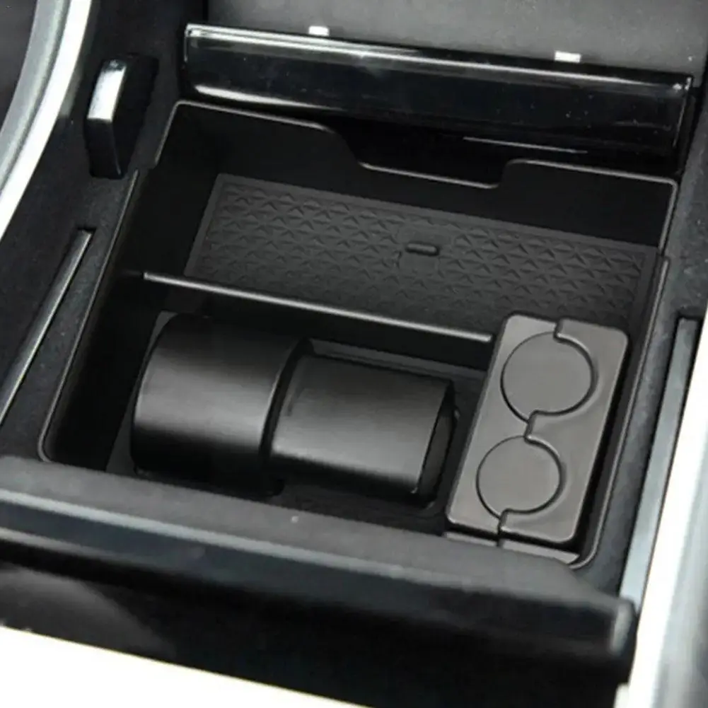 

For Model 3 Y Car Central Control Modified Storage Tidying Center Plug-in Plastic Box Car Console Stowing Storage Box S2f8