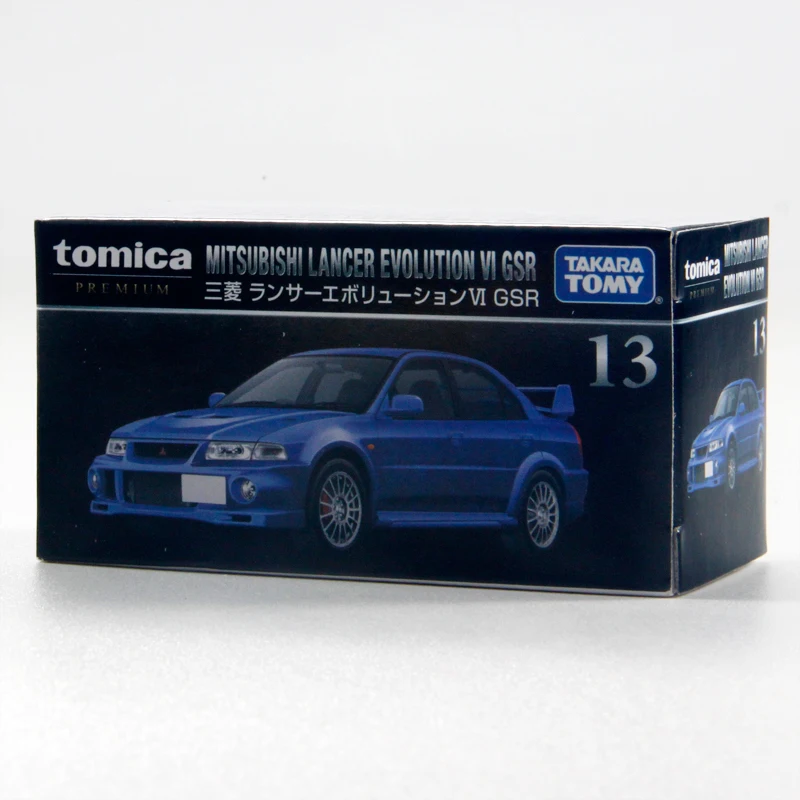 Takara Tomy Tomica Premium TP13 Mitsubishi Lancer Evolution VI Mini Коллекционная модель автомобиля из сплава