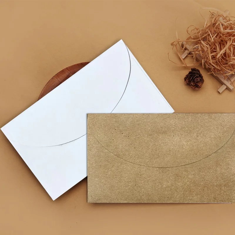 100pcs/pack Colorful Envelopes Paper Retro Blank Mini Paper Envelopes Wedding Party Invitation Greeting Cards Gift