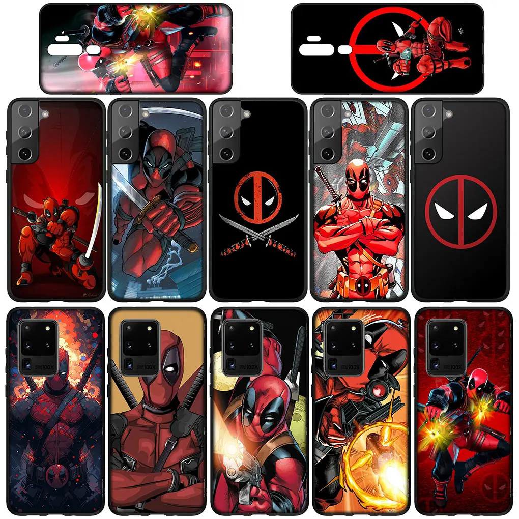 Чехол для телефона Deadpool Super Heroe Marvels чехол Xiaomi Redmi Note 12 14C 13C A3 13 Pro Plus 12s A3X Note13 мягкий