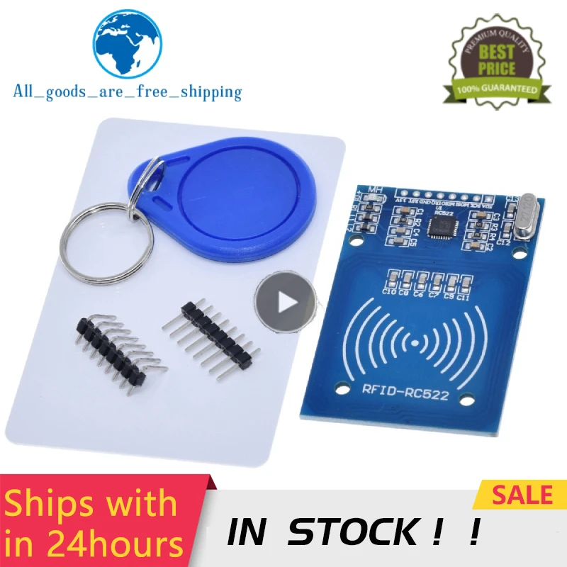 

MFRC-522 RC-522 RC522 Antenna RFID IC Wireless Module For Arduino IC KEY SPI Writer Reader IC Card Proximity Module Product