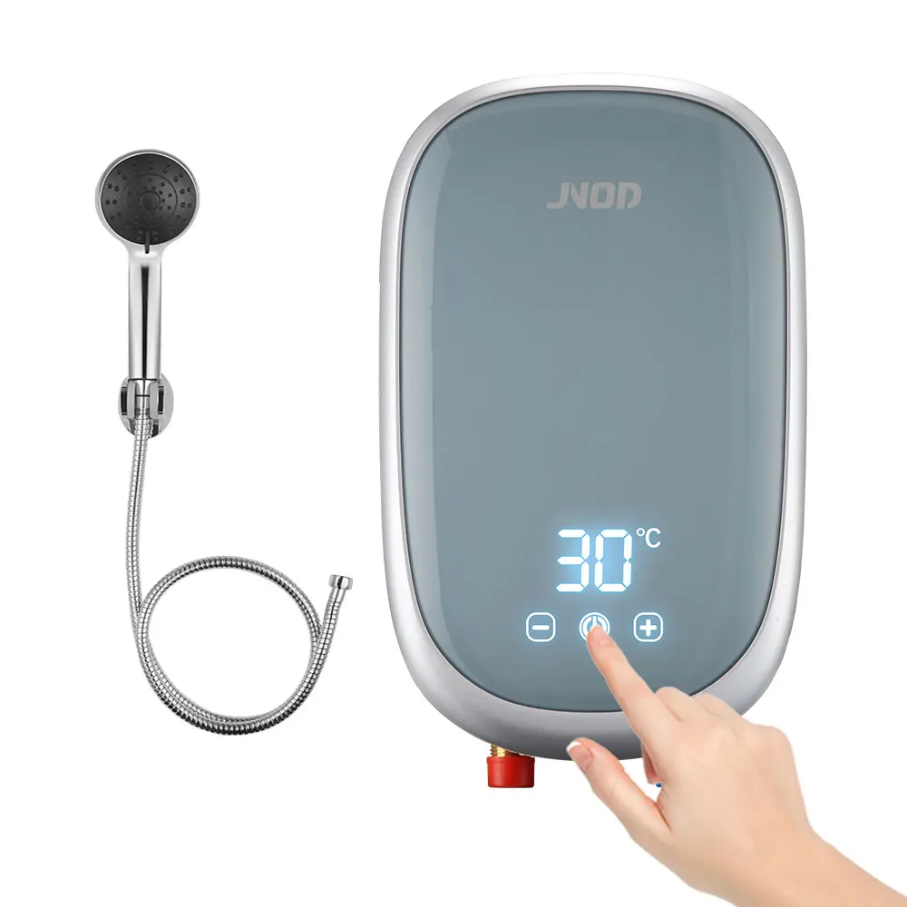 

JNOD 5.5kW Tankless Hot Water Heater Household Shower Heater Bathroom Electric Water Heater