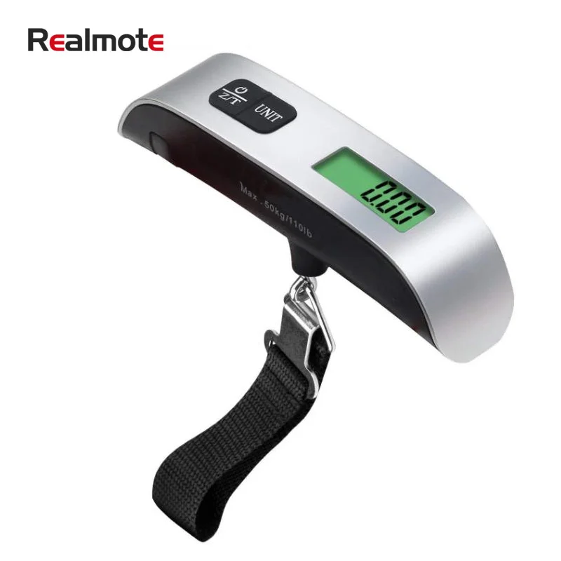 

Luggage Scale 110lb/50kg Electronic Digital Portable Suitcase Travel Weighs Baggage Bag Hanging Scales Balance Weight LCD