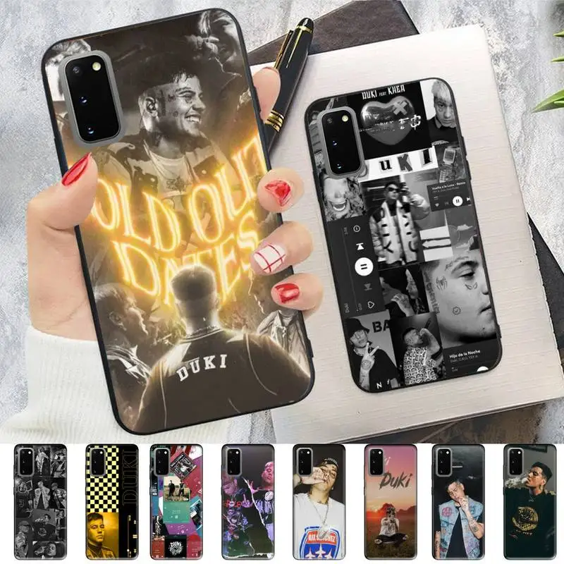 

Duki Rapper Phone Case for Samsung S10 21 20 9 8 plus lite S20 UlTRA 7edge