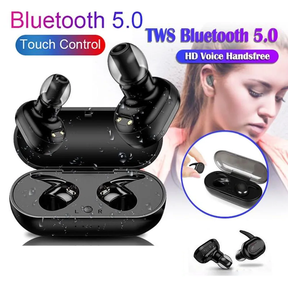 

TWS-наушники Y30 с поддержкой Bluetooth, шумоподавлением и защитой от воды