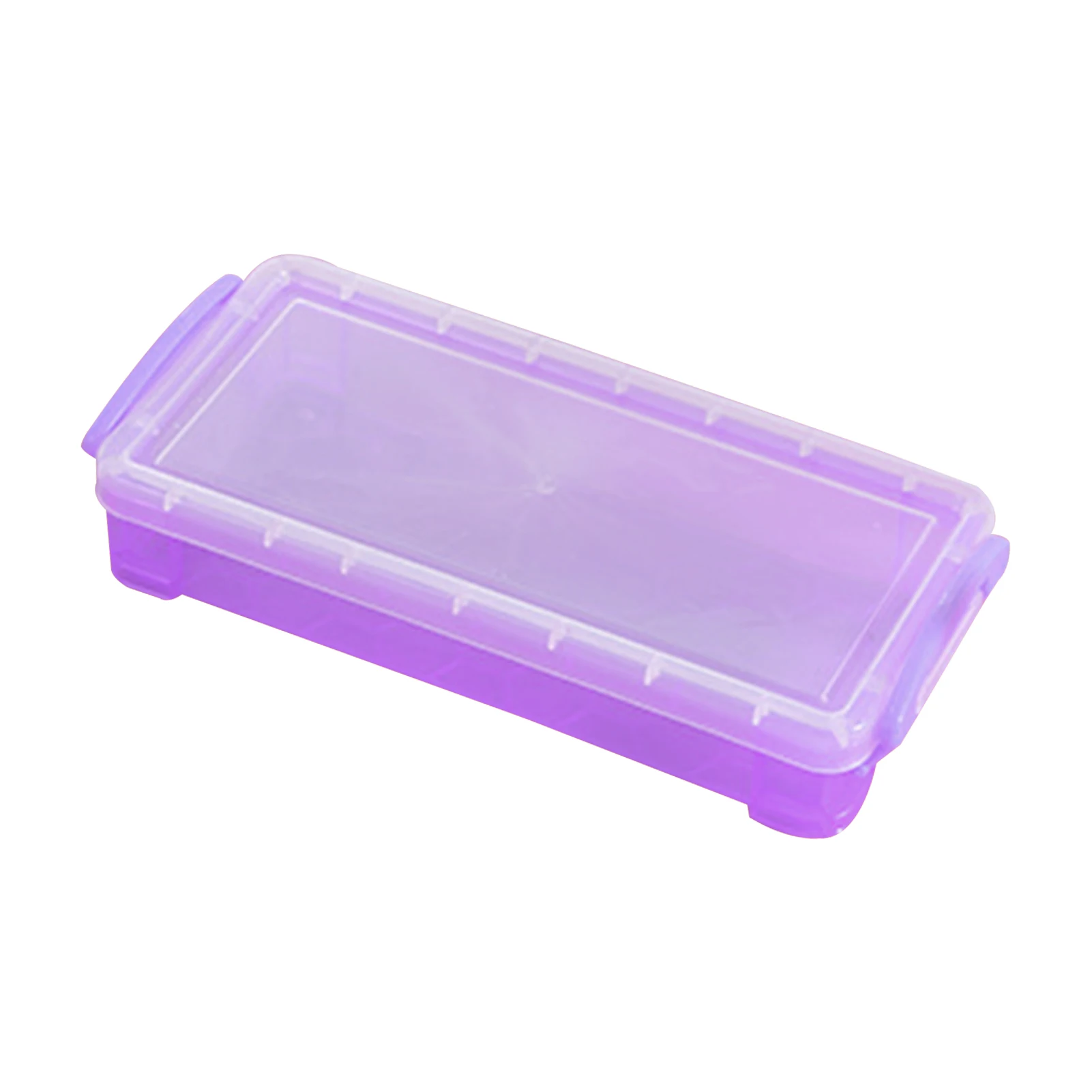 

Pencil Case Jewelry School Stationery Student Gift Multifunctional Office Pen Storage Rectangular Sketch Supplies Clear Box