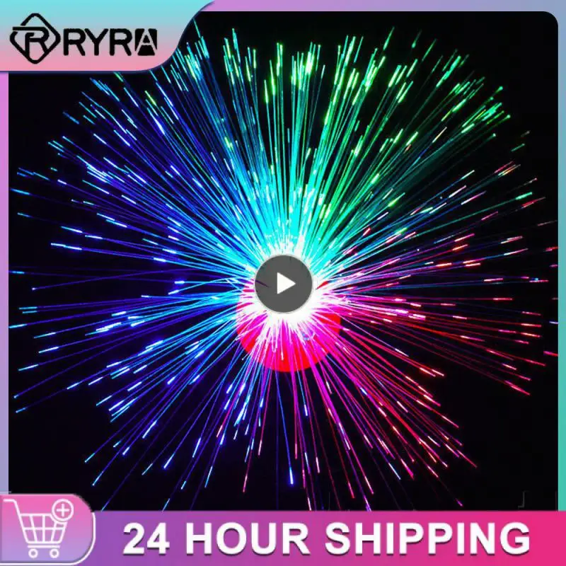 

5/8/10PCS Holiday Atmosphere Lights Battery Not Included Above 3 Years Old Night Light Led Durable Planar Optical Fiber Lamp