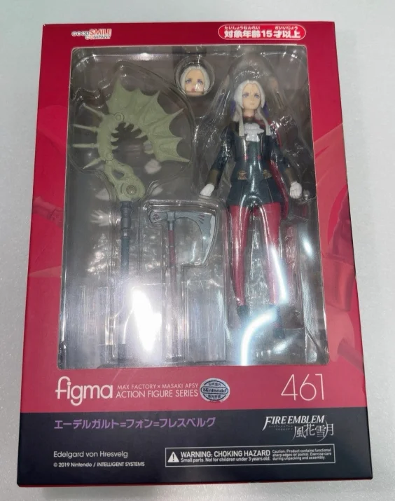 Фото 【SF】В наличии: Коллекционная фигурка Max Factory GSC Figma461 Edelgard Von Hresvelg из Fire Emblem: Three Houses – модель для подарка №1
