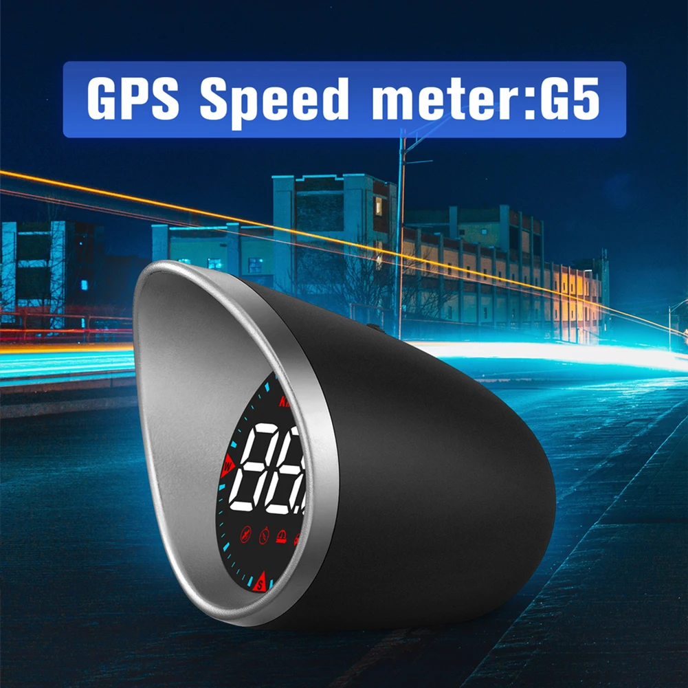 

Автомобильный проектор G5 на лобовое стекло, 1,8 дюйма, светодиодный GPS-Компас