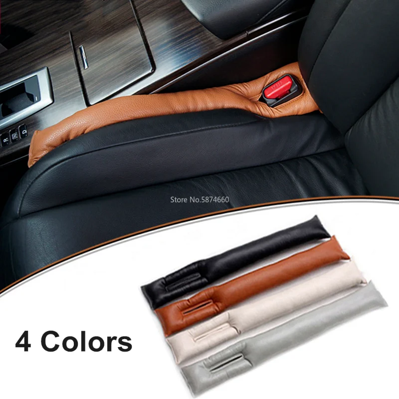 

Universal Car PU Leather Interior Seat Cushions Fillers Holster Gap Stopper Spacer Leakproof Pad