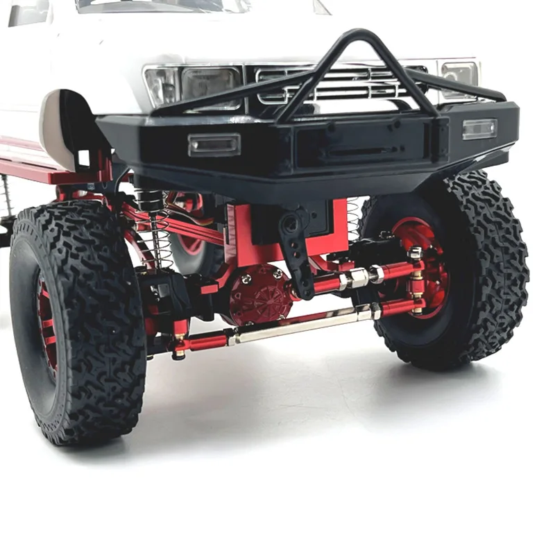 Фото Металлическое переднее и заднее крепление для WPL 1/16 C64 Toyota Hairakkusu №4