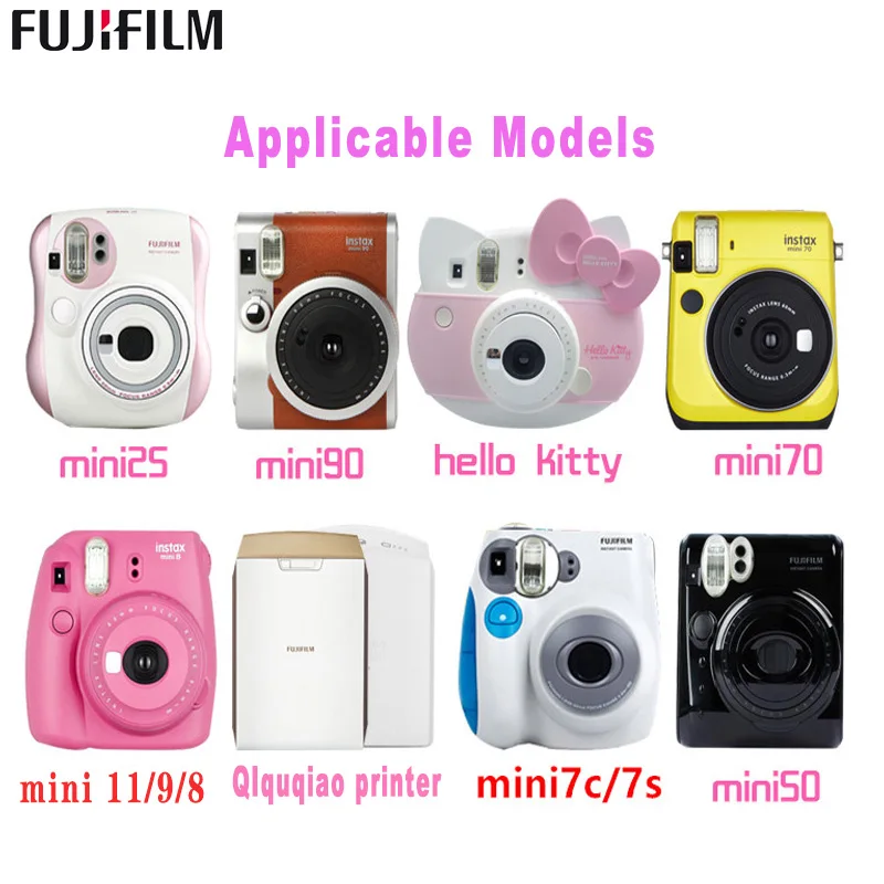 10 - 60 Sheets Fujifilm Instax Mini 11 8 9 Film  Fuji Instant Photo Paper For 70 7s 50s 50i 90 25 Share SP-1 2 Camera images - 6