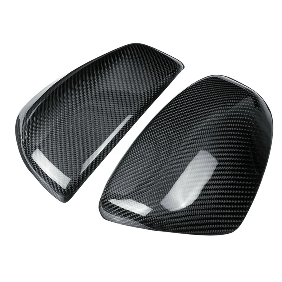 1 пара крышек зеркал заднего вида из углеродного волокна колпачки боковых для Nissan