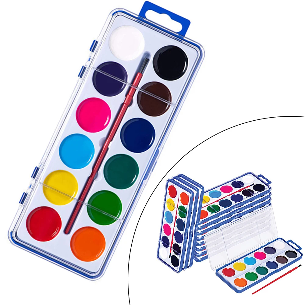 Профессиональные качественные пигменты художественная краска 12 цветов