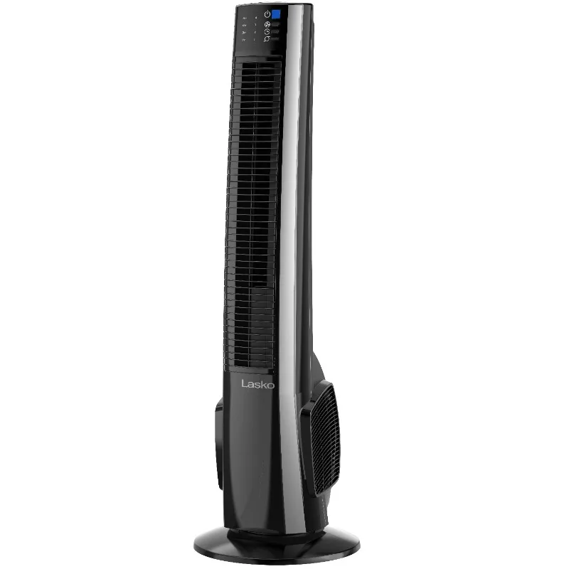 Lasko 38" Hybrid Tower Fan with Remote Control, T38415, Blac