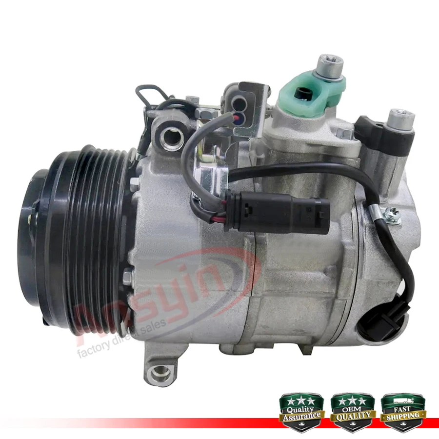 Автомобильный Компрессор кондиционера 6SBU16C для Mercedes c180 coupe (w204) A0008302600 447160-6010 DCP17179