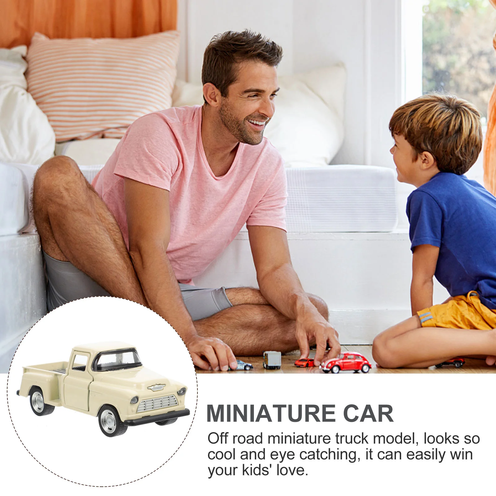 Модель пикапа автомобиль масштаб вилочный погрузчик миниатюрные автомобили 1/24