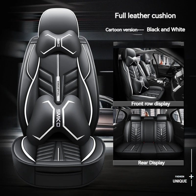 

High Quality Car Leather Seat Cover For Peugeot 307 206 308 308S 407 207 406 408 301 508 5008 2008 3008 4008 400 Car Accessories