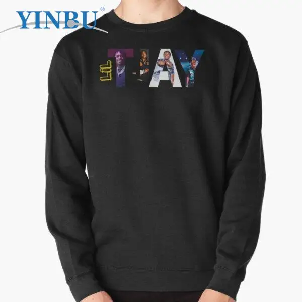 

Lil Tjay классический стикер Lil Tjay пуловер Новинка толстовки свитшоты модная одежда для мужчин Уличная одежда