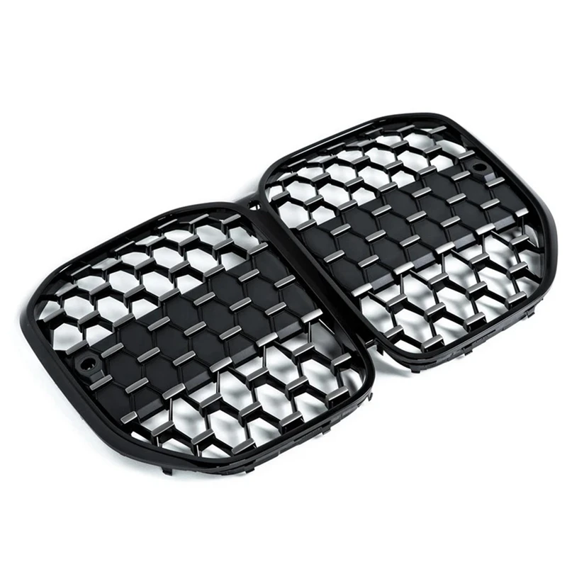 Решетка переднего бампера с алмазной решеткой для почек в стиле Meteor BMW 4 серии G22