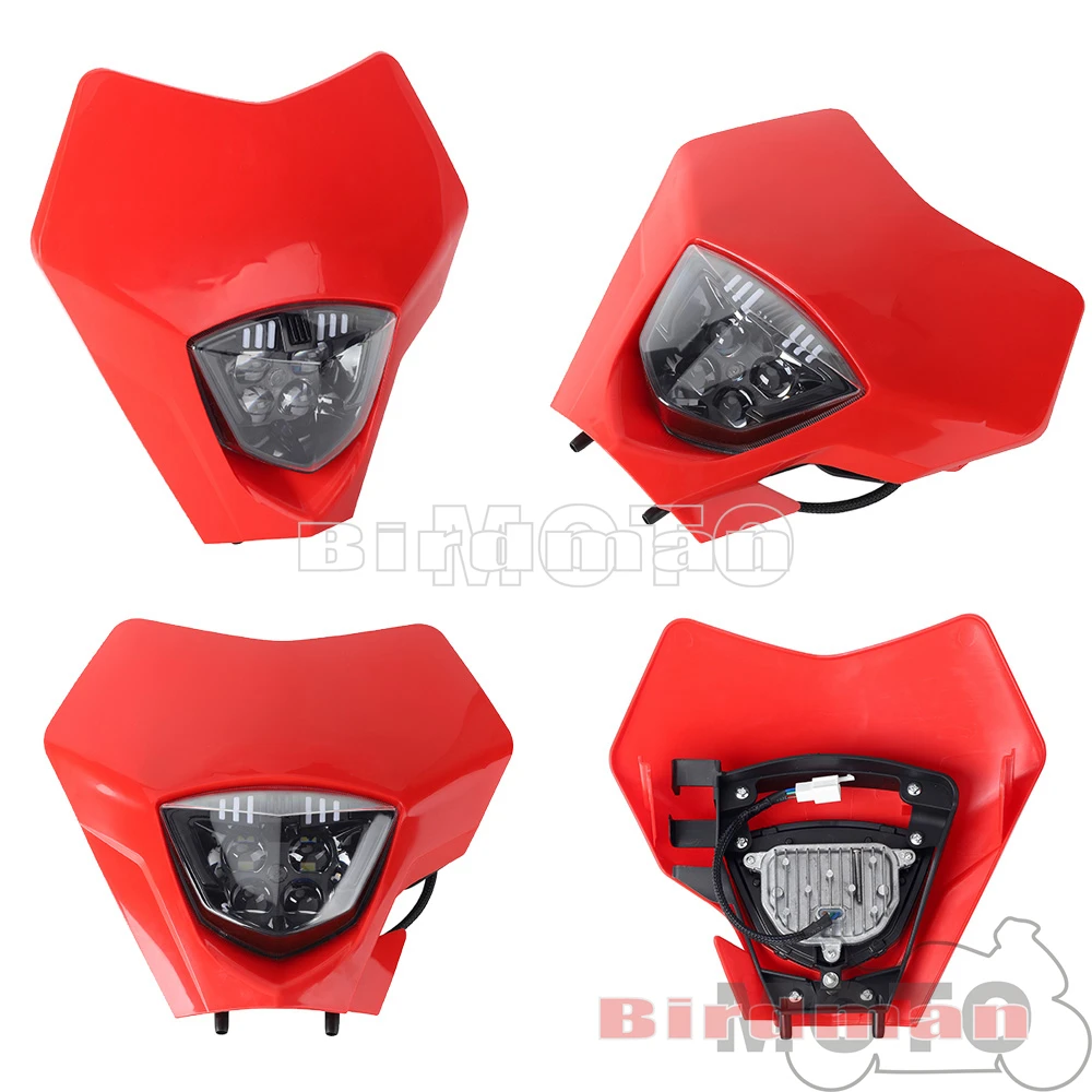 Мотоциклетная передняя фара для Enduro с ярким/ближним светом GASGAS EC250/300 EC250F/350F EX 300 250F