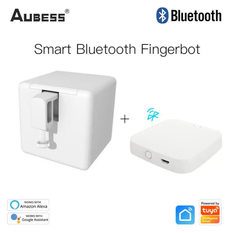

Tuya Smart Fingerbot Bluetooth-compatible Smart Mechanical Arms Smart Life APP Remote Control Work With Alexa Google Home