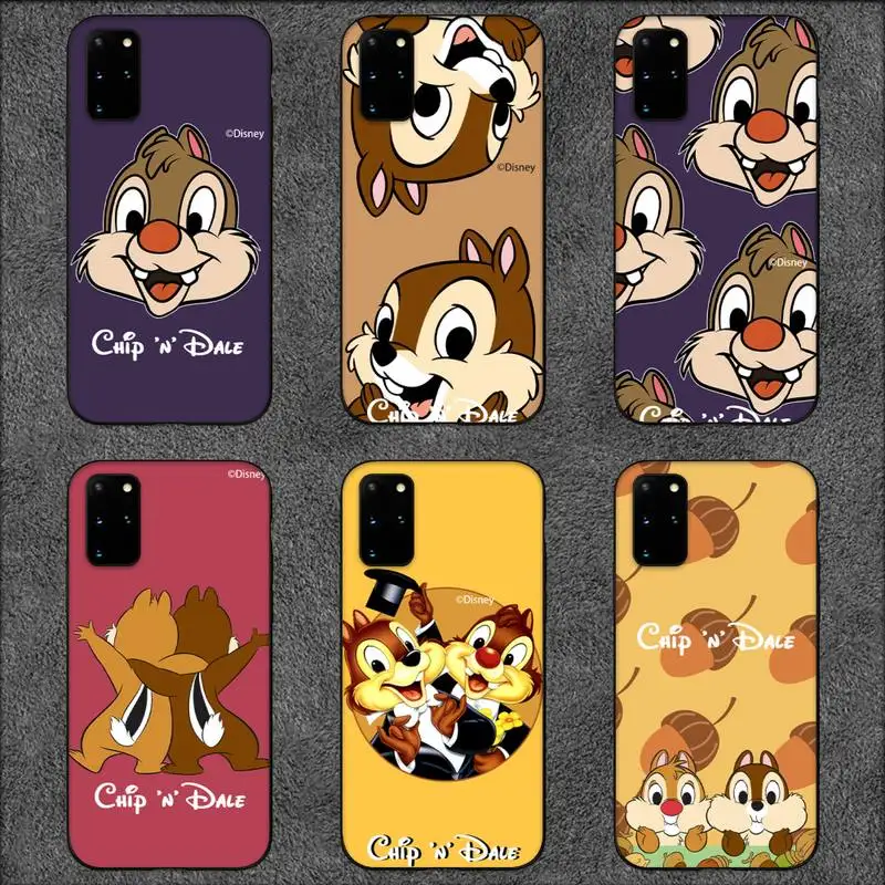 

Disney Chip 'n' Dale Phone Case For Samsung Galaxy S10 S20 S21 Note10 20Plus Ultra Shell