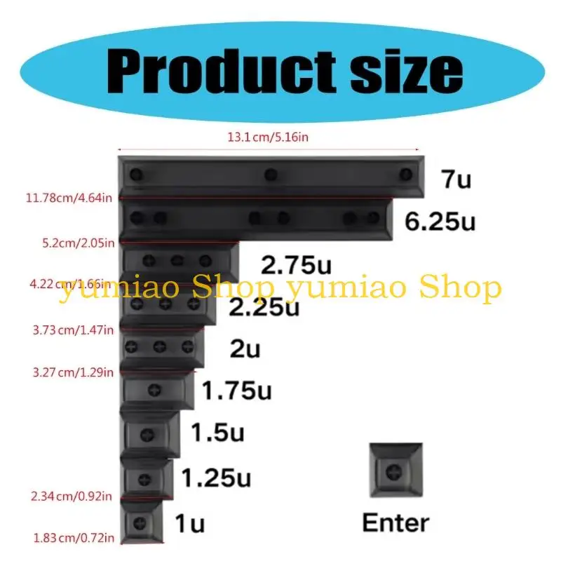 587B 1U 1,25U 1,5U 1,75U 2U 2,25U 2,75U 6,25U 7U Профиль DSA Прозрачный колпачок клавиатуры (art.: 3920dcf2ca8a8) - 3920dcf2ca8a8
