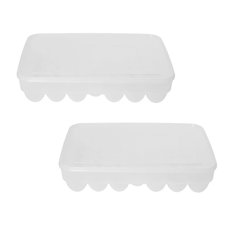 

3X Прозрачный однослойный контейнер для яиц с 34 ячейками, корзина, органайзер, пластиковый контейнер для яиц, контейнер для хранения, домашня...