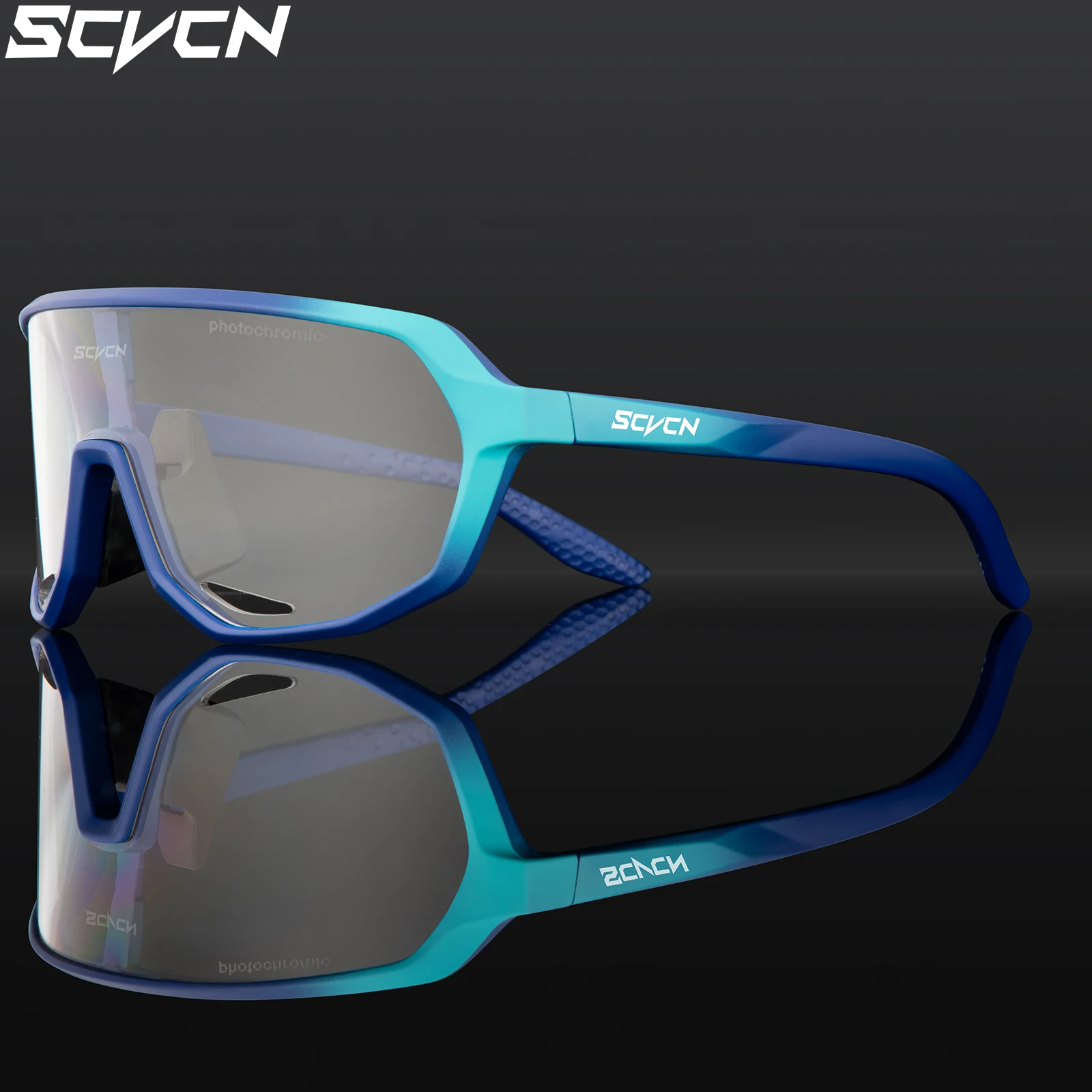 

Photochromic Sunglasses Cycle Glasses for Men Sun Mountain Bike Road Bicycle Cycling Eyewear Goggles Sports UV400 Polarized MTB