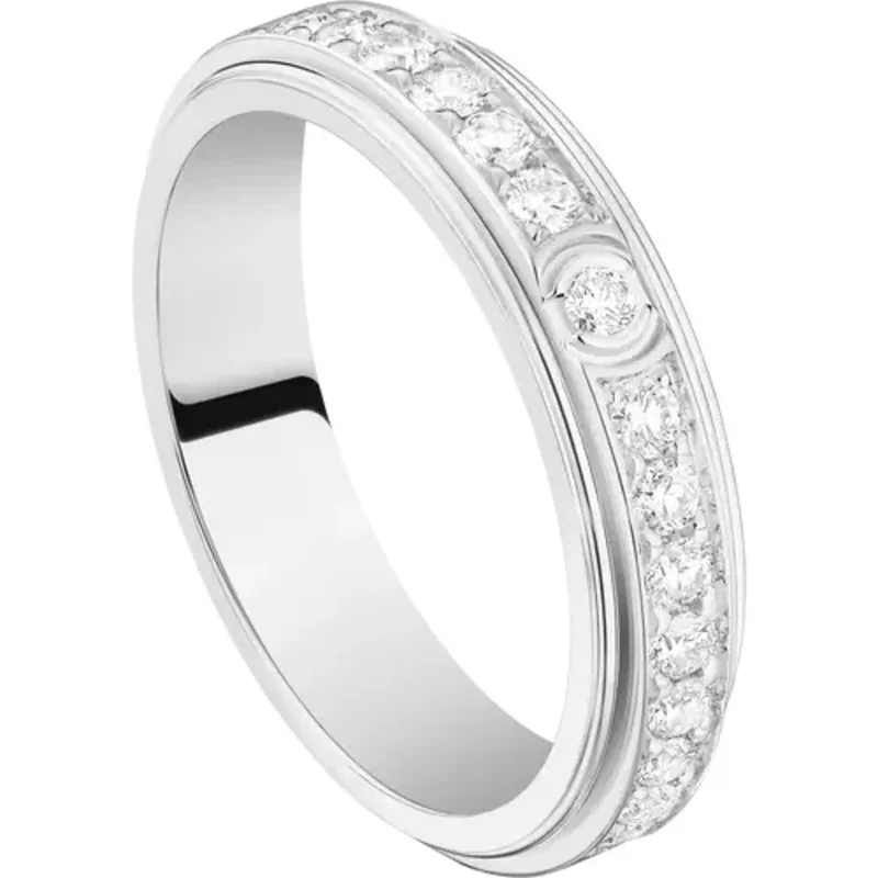 Молодежная элегантность Piagetes Embrace: новинка 2024 серебряные кольца высокого класса