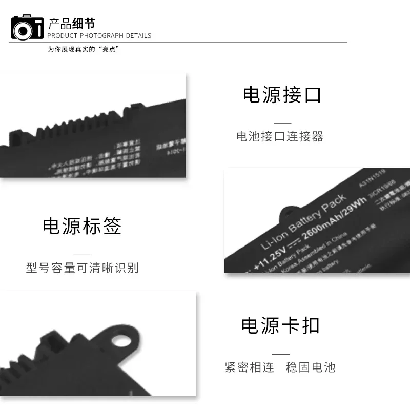 2024 для Asus A31l 1519 X540s A540u X540lj D540y X540sc аккумулятор ноутбука