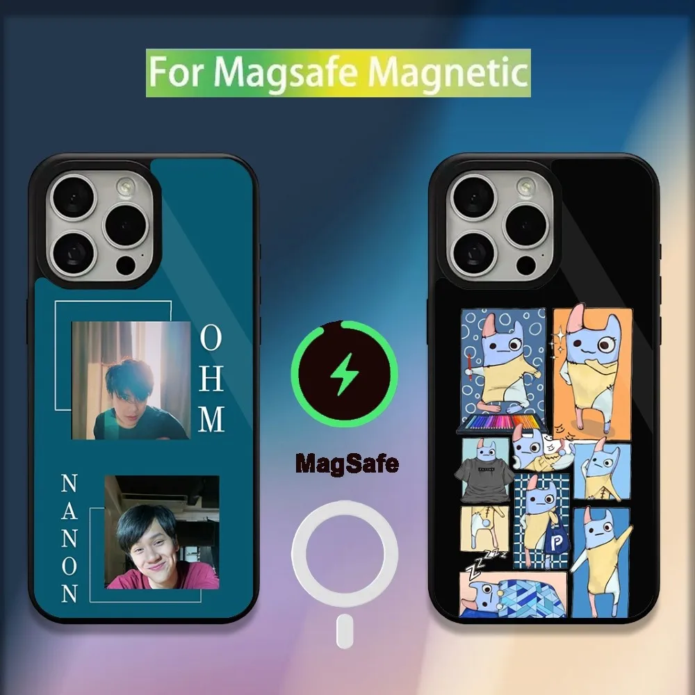 B-Bad Buddy TV Series Phone Case For iPhone 16 15 14 13 12 11 Plus Pro Max Mini Magsafe Magnetic Wireless Charging