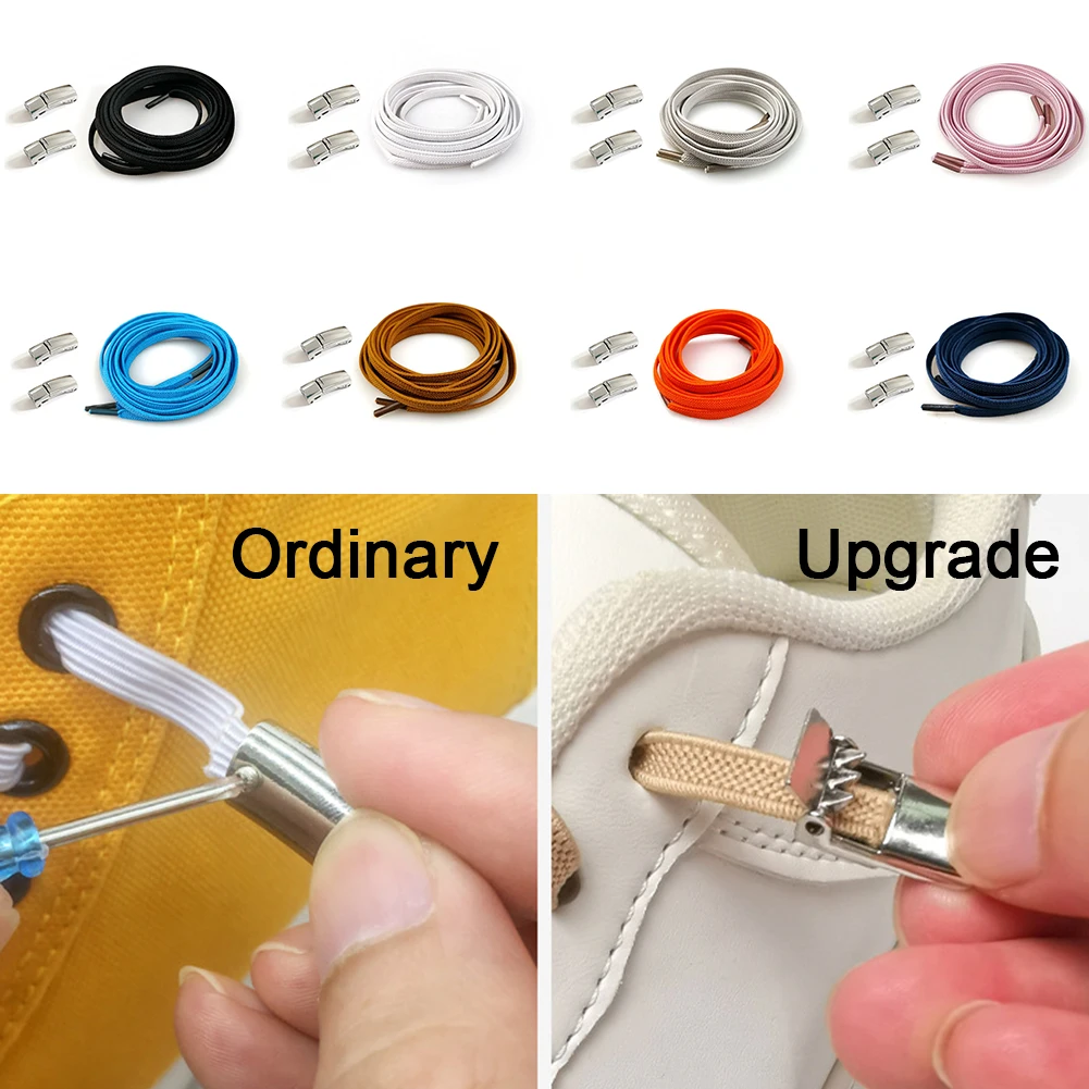 

Эластичные шнурки для кроссовок унисекс, без завязывания за 1 секунду, для детей и взрослых, для ленивых