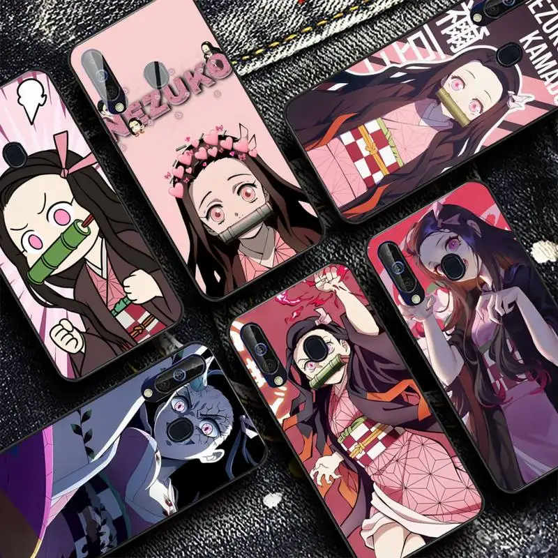 

Demon Slayer Kamado Nezuko Phone Case for Samsung A51 01 50 71 21S 70 31 40 30 10 20 S E 11 91 A7 A8 2018