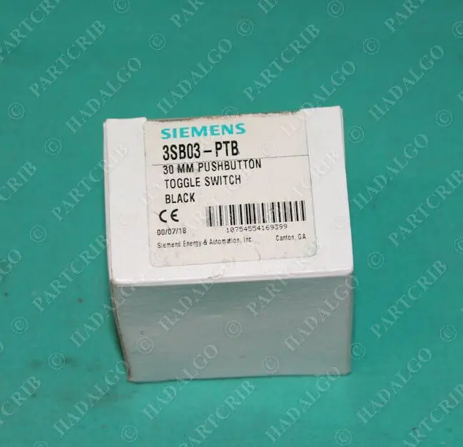

Siemens, 3SB03-PTB, переключатель 30 мм, черный