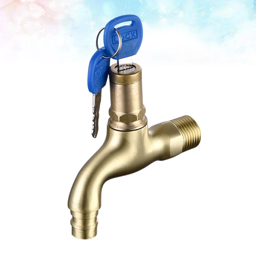 

1pc Copper Poratble Practical Useful Water Home Water Anti-theft for Shop